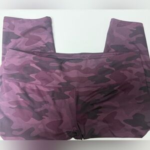 DSG Maroon Camouflage Leggings